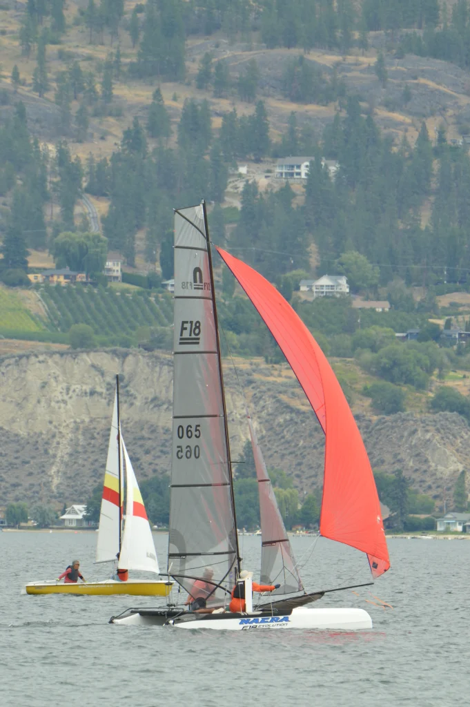 Nacra F18 Spinnaker
